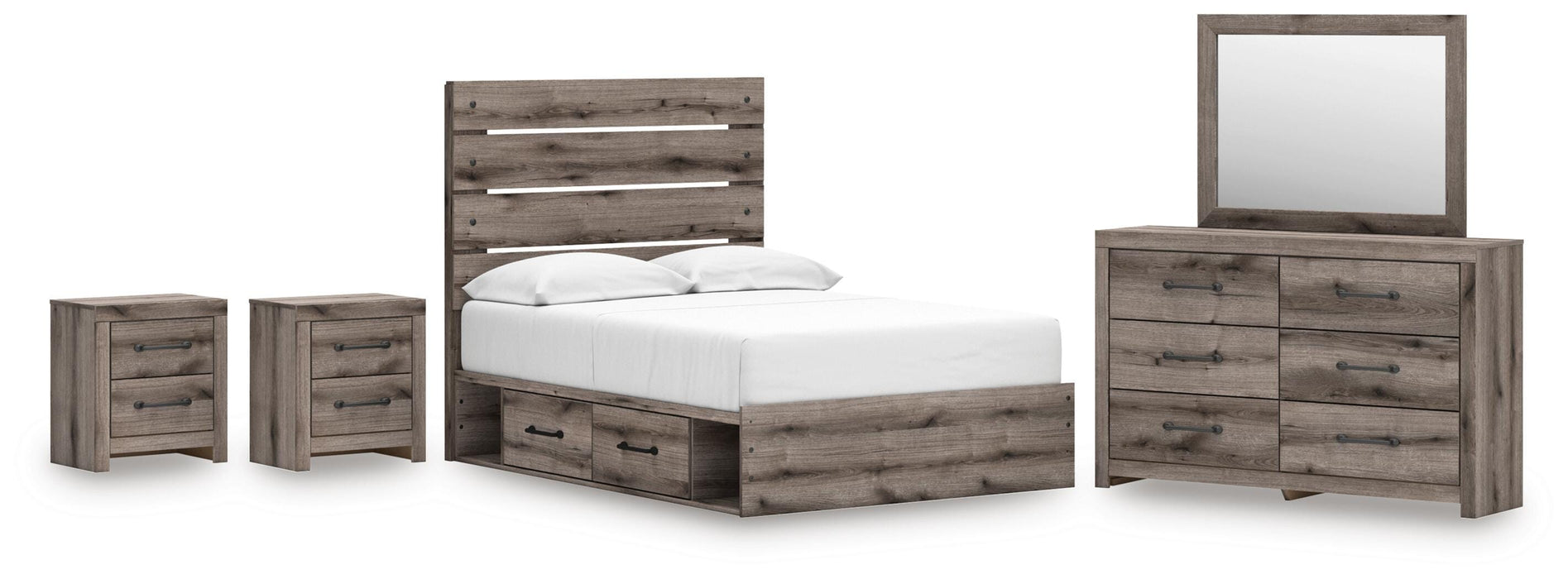 Graystorm Bedroom Set - Dimensional Outlet Furniture (Oakland, CA)