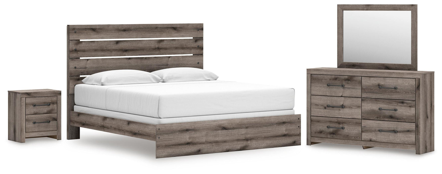 Graystorm Bedroom Set - Dimensional Outlet Furniture (Oakland, CA)
