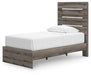 Graystorm Bed with Storage - Dimensional Outlet Furniture (Oakland, CA)