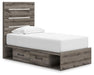 Graystorm Bed with Storage - Dimensional Outlet Furniture (Oakland, CA)
