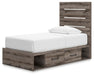 Graystorm Bed with Storage - Dimensional Outlet Furniture (Oakland, CA)