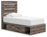 Graystorm Bed with Storage - Dimensional Outlet Furniture (Oakland, CA)