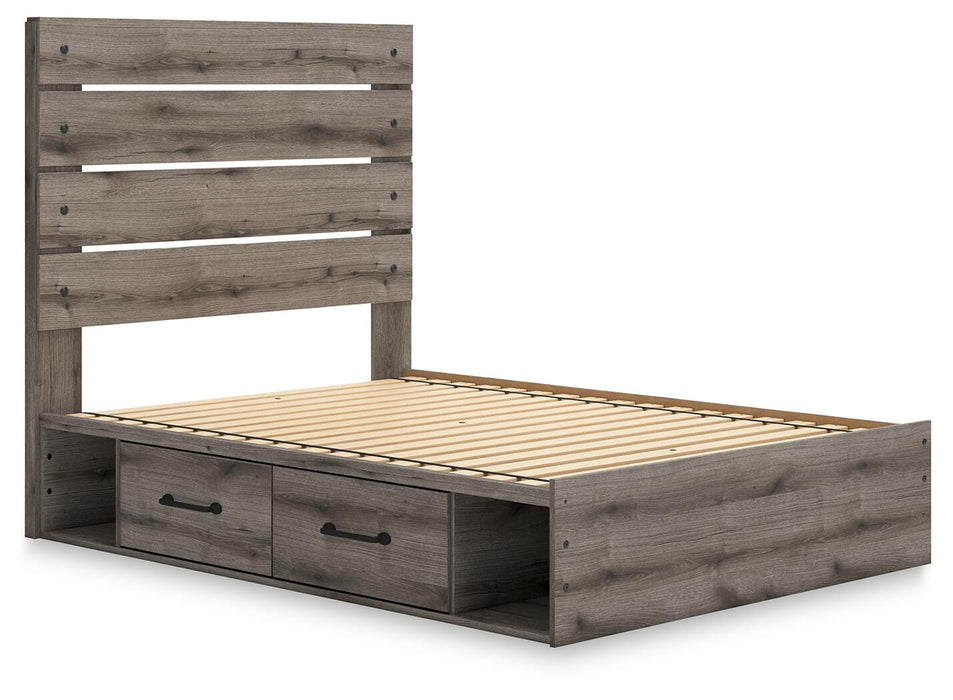Graystorm Bed with Storage - Dimensional Outlet Furniture (Oakland, CA)