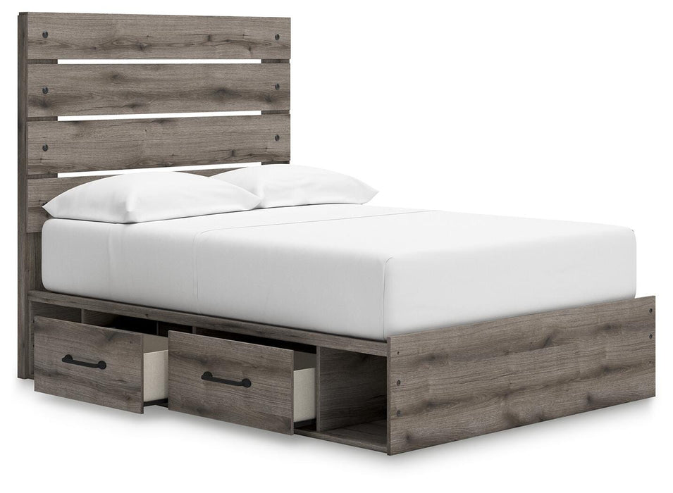 Graystorm Bed with Storage - Dimensional Outlet Furniture (Oakland, CA)