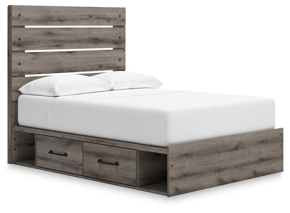 Graystorm Bed with Storage - Dimensional Outlet Furniture (Oakland, CA)