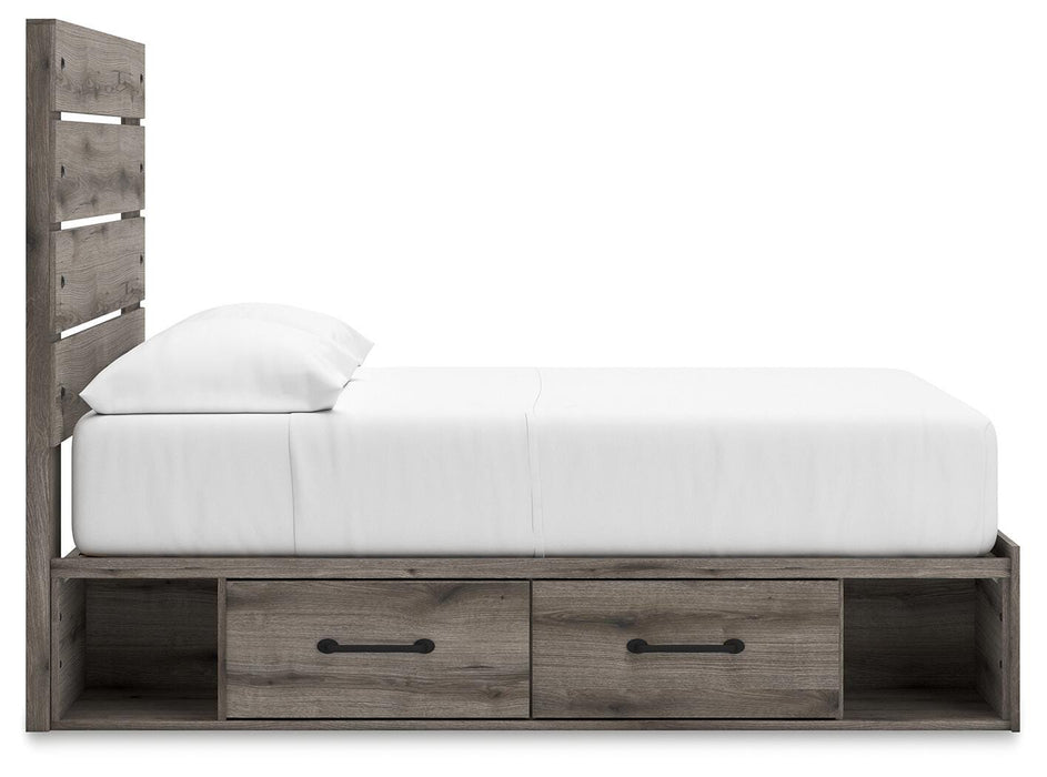 Graystorm Bed with Storage - Dimensional Outlet Furniture (Oakland, CA)