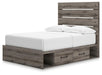 Graystorm Bed with Storage - Dimensional Outlet Furniture (Oakland, CA)