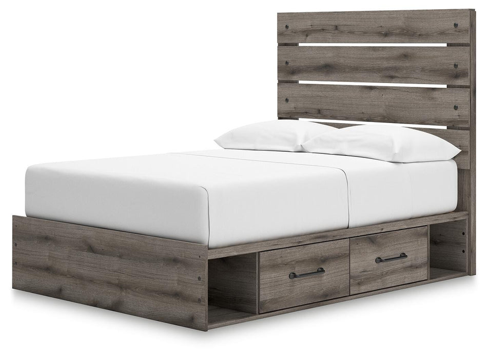Graystorm Bed with Storage - Dimensional Outlet Furniture (Oakland, CA)
