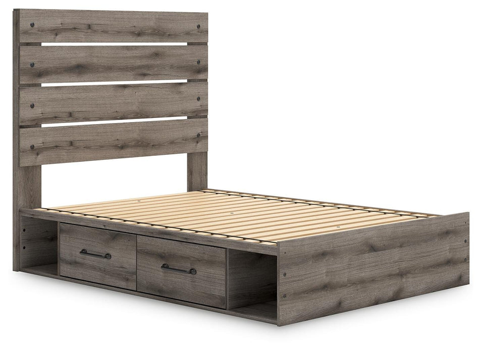 Graystorm Bed with Storage - Dimensional Outlet Furniture (Oakland, CA)