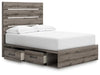 Graystorm Bed with Storage - Dimensional Outlet Furniture (Oakland, CA)