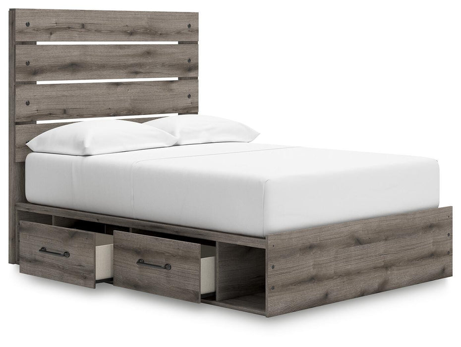 Graystorm Bed with Storage - Dimensional Outlet Furniture (Oakland, CA)