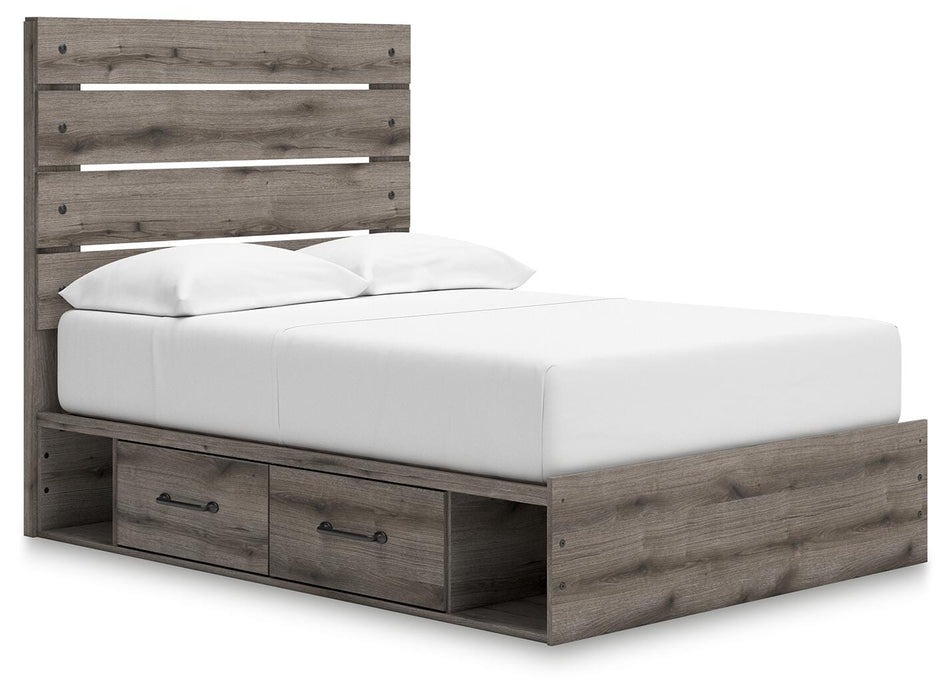 Graystorm Bed with Storage - Dimensional Outlet Furniture (Oakland, CA)