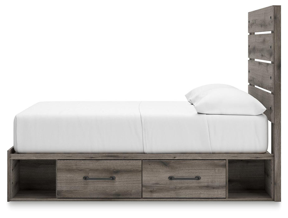 Graystorm Bed with Storage - Dimensional Outlet Furniture (Oakland, CA)