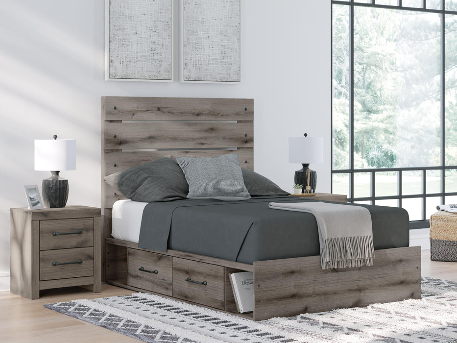 Graystorm Bed with Storage - Dimensional Outlet Furniture (Oakland, CA)