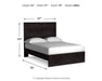 Belachime Bed - Dimensional Outlet Furniture (Oakland, CA)