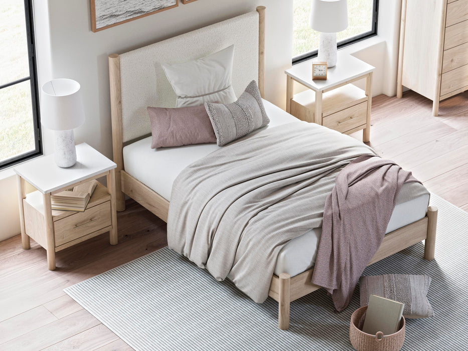 Cadmori Upholstered Bed - Dimensional Outlet Furniture (Oakland, CA)