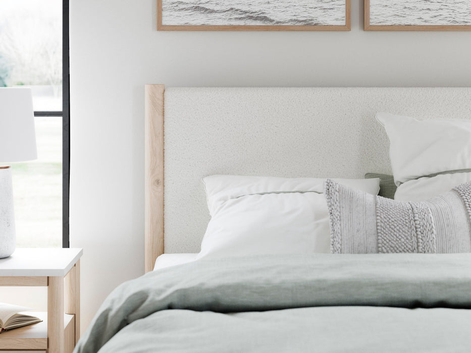 Cadmori Upholstered Bed - Dimensional Outlet Furniture (Oakland, CA)