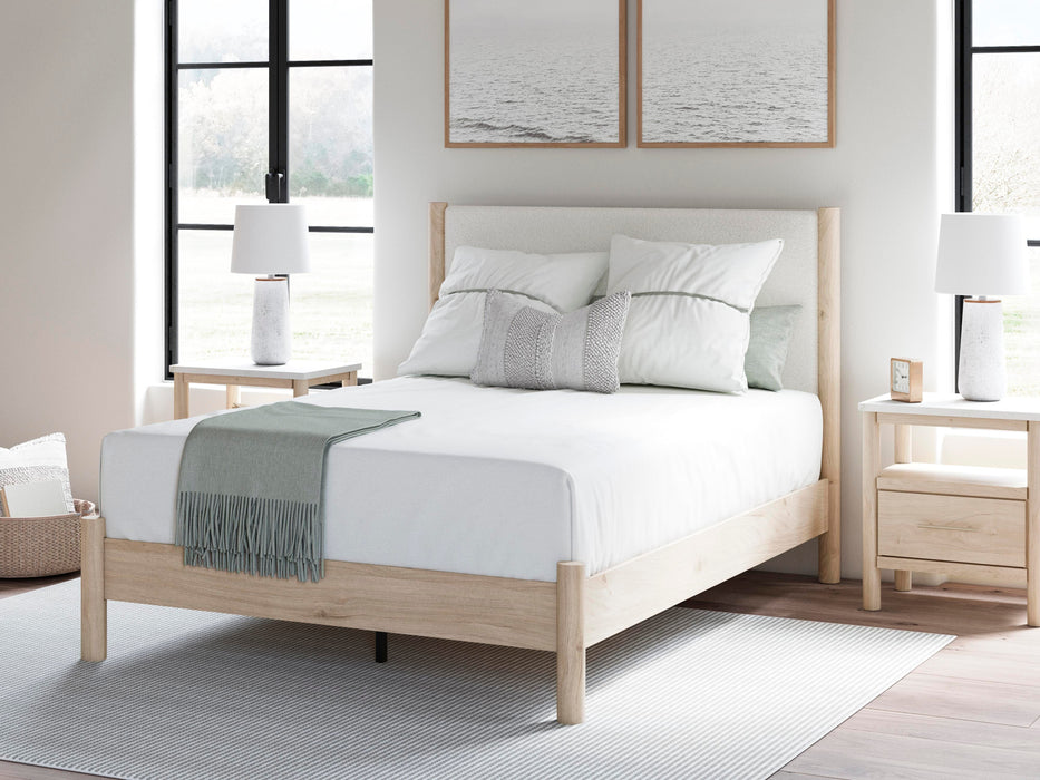 Cadmori Upholstered Bed - Dimensional Outlet Furniture (Oakland, CA)