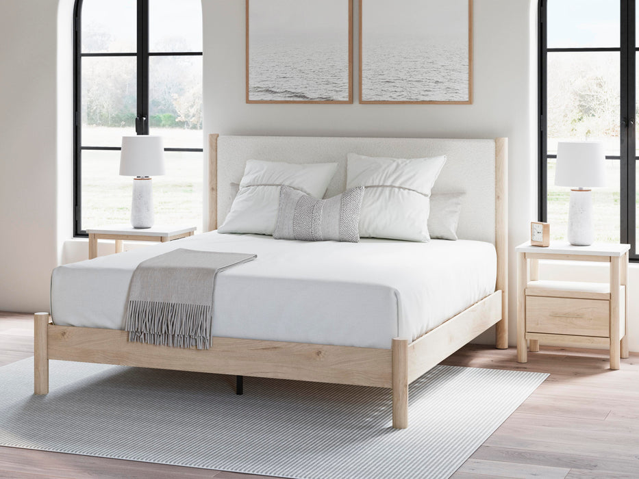 Cadmori Upholstered Bed - Dimensional Outlet Furniture (Oakland, CA)