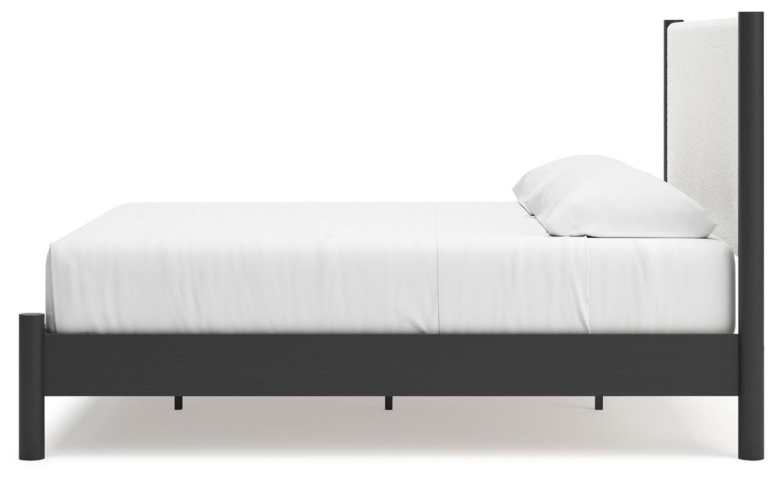 Cadmori Upholstered Bed - Dimensional Outlet Furniture (Oakland, CA)