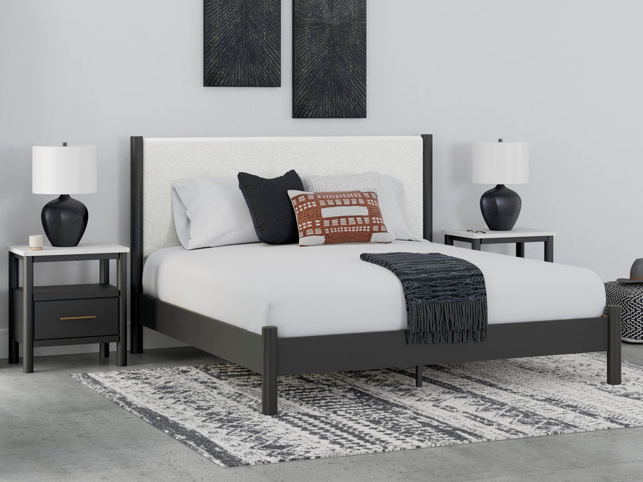 Cadmori Upholstered Bed - Dimensional Outlet Furniture (Oakland, CA)