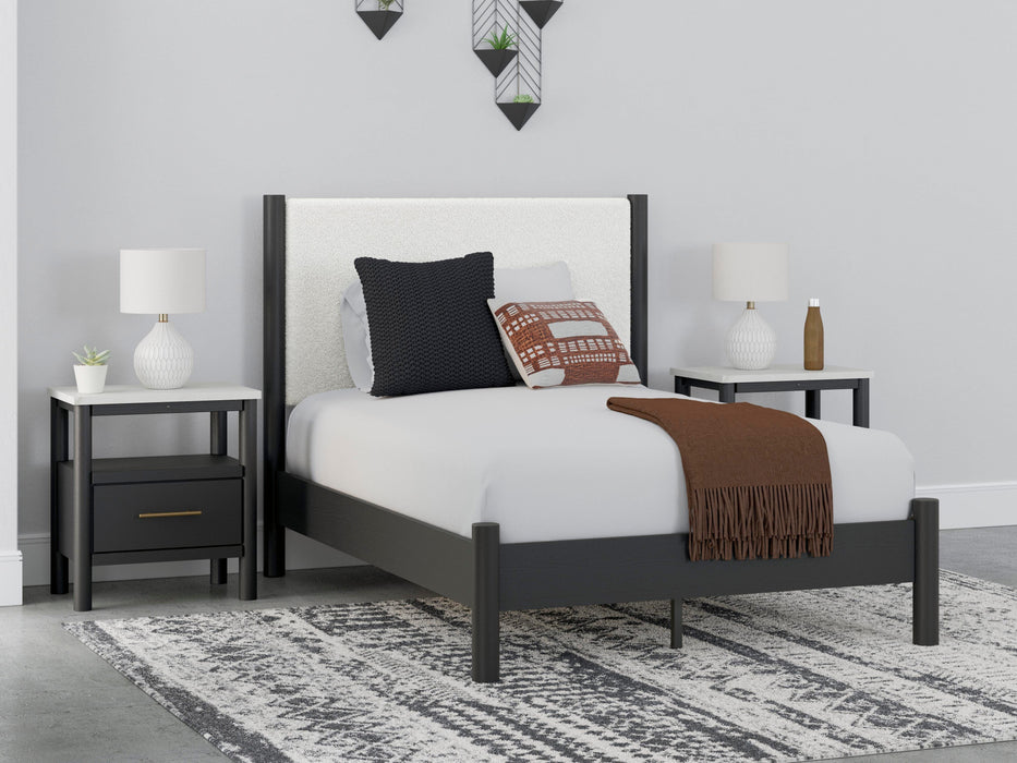 Cadmori Upholstered Bed - Dimensional Outlet Furniture (Oakland, CA)