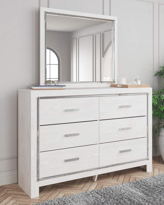 Altyra Dresser and Mirror - Dimensional Outlet Furniture (Oakland, CA)