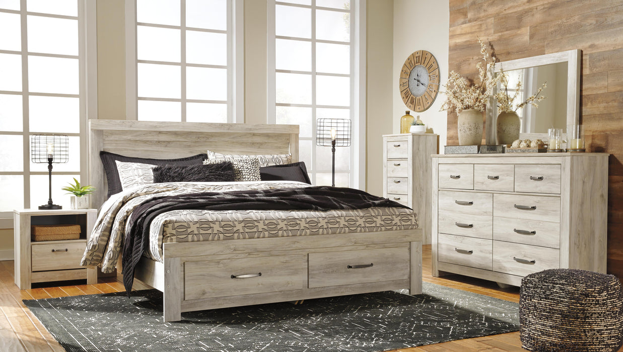 Bellaby Bed with 2 Storage Drawers - Dimensional Outlet Furniture (Oakland, CA)