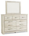 Bellaby Dresser and Mirror - Dimensional Outlet Furniture (Oakland, CA)