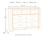 Bellaby Dresser - Dimensional Outlet Furniture (Oakland, CA)