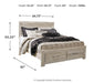 Bellaby Bed with 2 Storage Drawers - Dimensional Outlet Furniture (Oakland, CA)