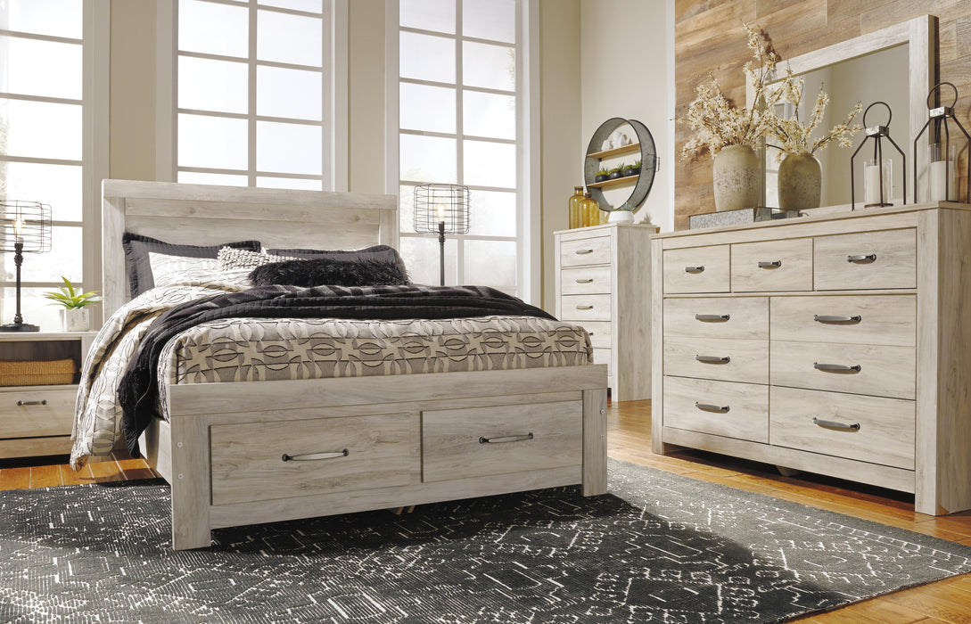 Bellaby Bed with 2 Storage Drawers - Dimensional Outlet Furniture (Oakland, CA)