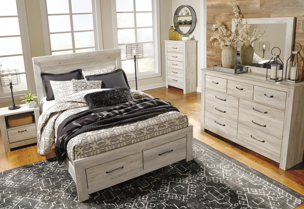 Bellaby Bed with 2 Storage Drawers - Dimensional Outlet Furniture (Oakland, CA)
