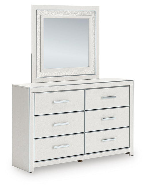 Zuraleus Dresser and Mirror - Dimensional Outlet Furniture (Oakland, CA)