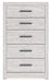 Cayboni Chest of Drawers - Dimensional Outlet Furniture (Oakland, CA)