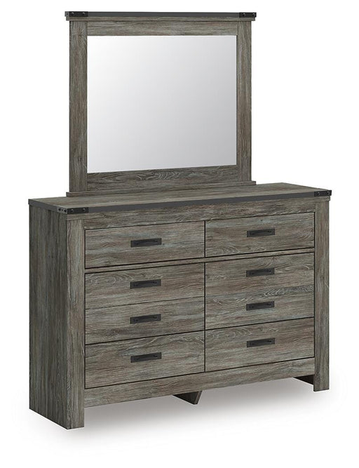 Frandern Dresser and Mirror - Dimensional Outlet Furniture (Oakland, CA)