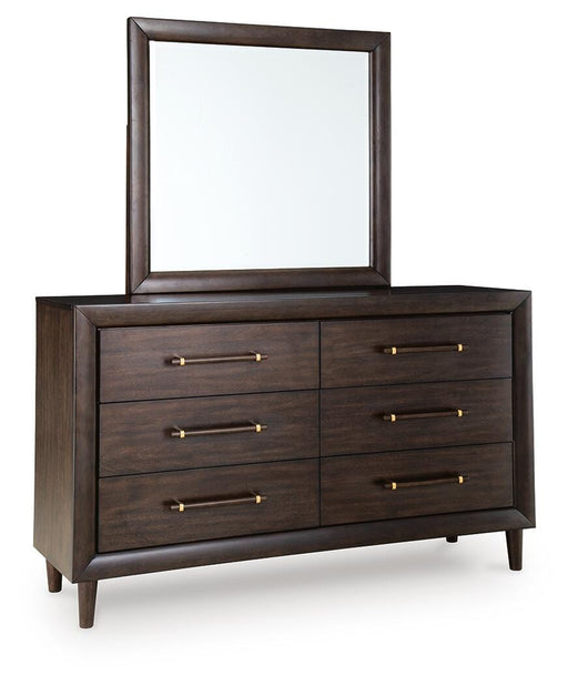 Dantenton Dresser and Mirror - Dimensional Outlet Furniture (Oakland, CA)