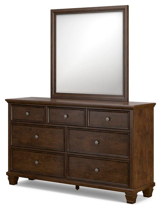 Danabrin Dresser and Mirror - Dimensional Outlet Furniture (Oakland, CA)