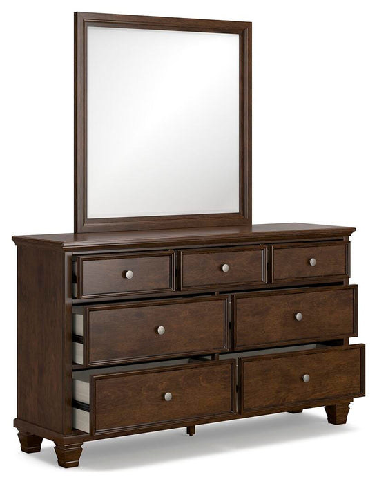 Danabrin Dresser and Mirror - Dimensional Outlet Furniture (Oakland, CA)