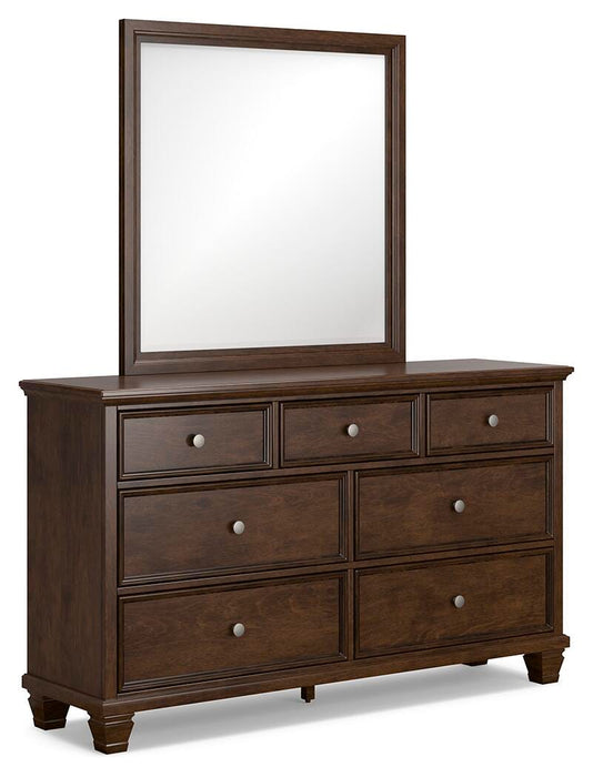 Danabrin Dresser and Mirror - Dimensional Outlet Furniture (Oakland, CA)