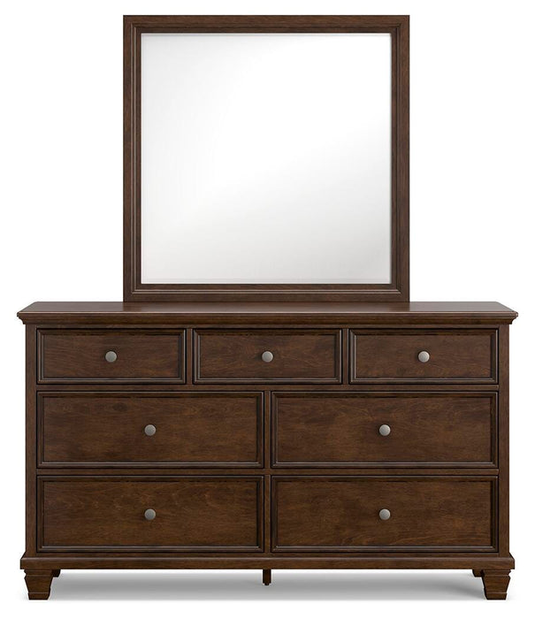 Danabrin Dresser and Mirror - Dimensional Outlet Furniture (Oakland, CA)