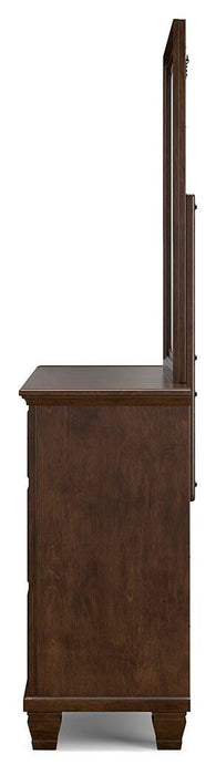 Danabrin Dresser and Mirror - Dimensional Outlet Furniture (Oakland, CA)