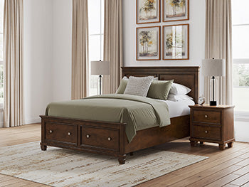 Danabrin Panel Storage Bed - Dimensional Outlet Furniture (Oakland, CA)
