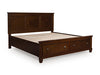 Danabrin Panel Storage Bed - Dimensional Outlet Furniture (Oakland, CA)