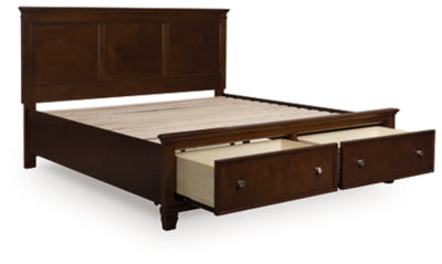 Danabrin Panel Storage Bed - Dimensional Outlet Furniture (Oakland, CA)