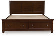 Danabrin Panel Storage Bed - Dimensional Outlet Furniture (Oakland, CA)