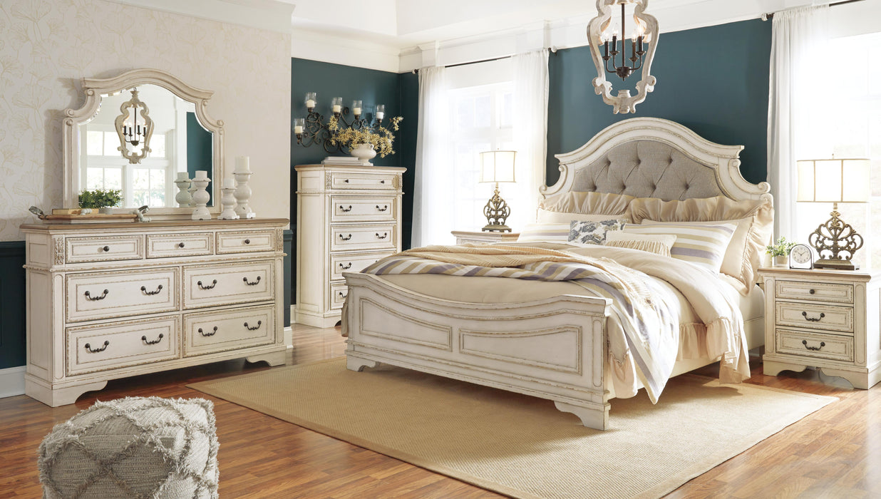 Realyn Upholstered Bed - Dimensional Outlet Furniture (Oakland, CA)