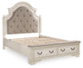 Realyn Upholstered Bed - Dimensional Outlet Furniture (Oakland, CA)