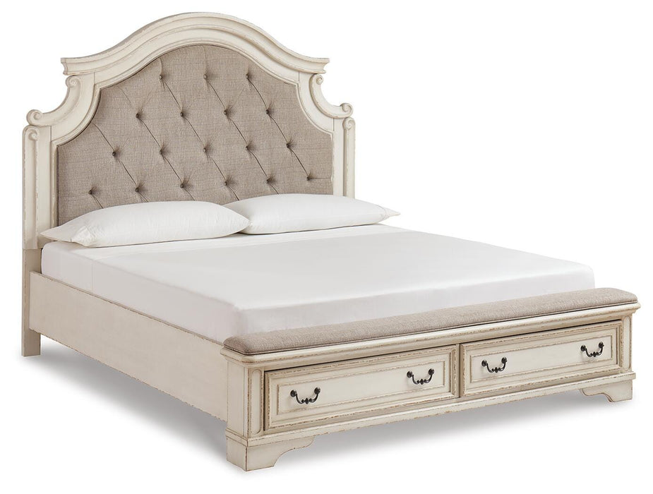 Realyn Upholstered Bed - Dimensional Outlet Furniture (Oakland, CA)