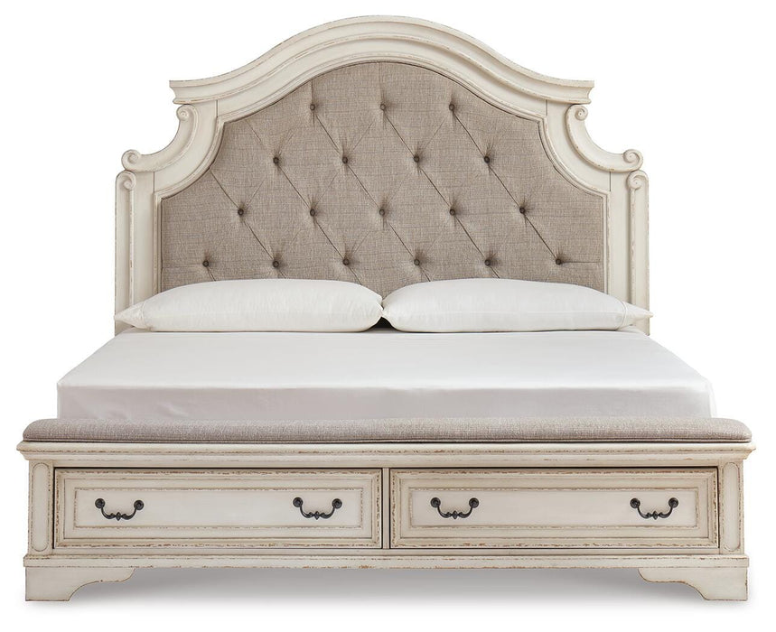 Realyn Upholstered Bed - Dimensional Outlet Furniture (Oakland, CA)